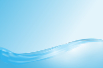 bstract, Blue Water Wave Aurface Background. - 225323846
