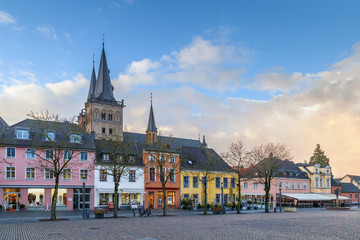Obraz premium Xanten Market Square, Germany