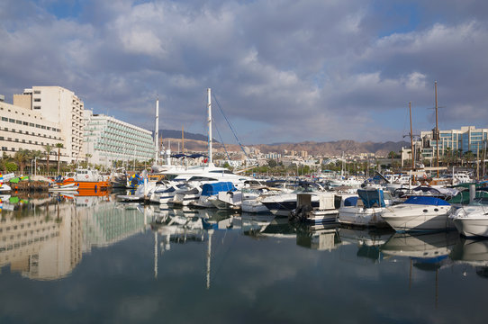 Eilat marina, Israel 