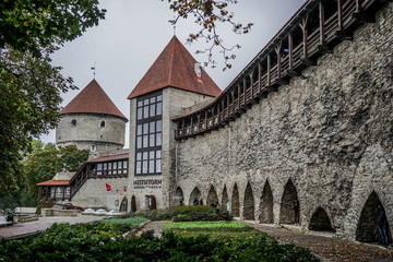 Fototapeta na wymiar Old Town of Tallinn in Estonia