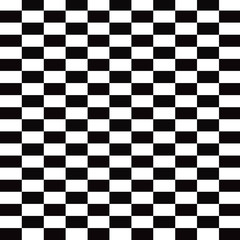 Fototapeta premium Black and white checkered abstract background