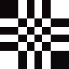 Black and white checkered abstract background