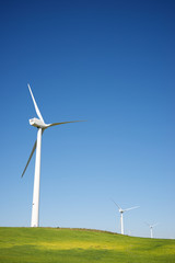 Fototapeta premium Wind energy concept