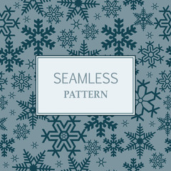 Seamless winter pattern