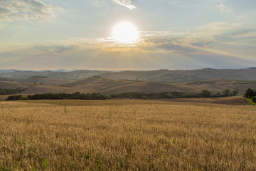 Tuscany sunset