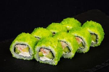 Japanese roll with prawn