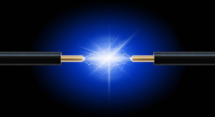 Electrical discharge between wires