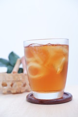 fruit punch and herb mocktail