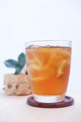 fruit punch and herb mocktail