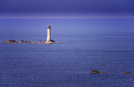 Les Hanois Lighthouse, Guernsey