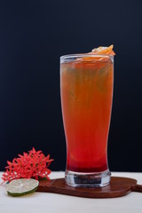 fruit punch mocktail