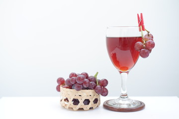 red wine glass