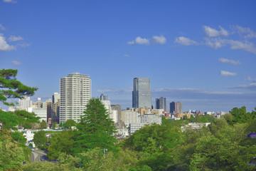 Obraz premium 杜の都 仙台 