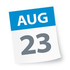 August 23 - Calendar Icon