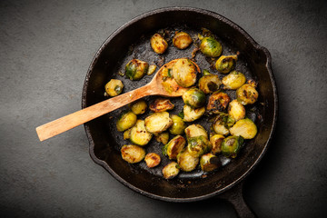 Roasted brussles sprouts