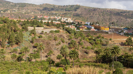 Fototapeta na wymiar Blick auf Santa Brígida