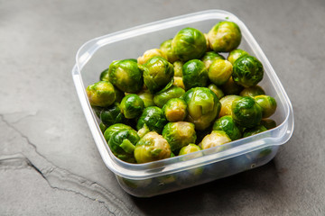 Fresh brussles sprouts