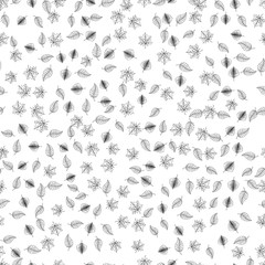 Seamless Leaves Pattern