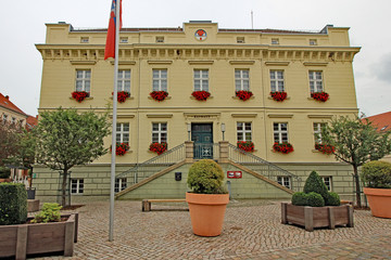 Havelberg: Historisches Rathaus (1854, Sachsen-Anhalt)