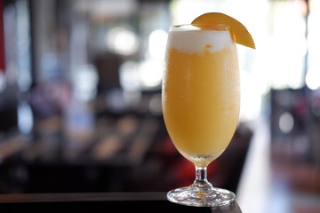 fresh mango smoothie