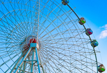 Fototapeta premium very large ferris wheel