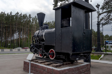 Fototapeta na wymiar Locomotive