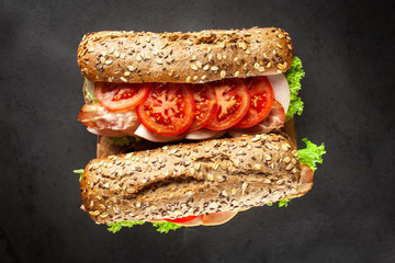 Classic BLT sandwiches