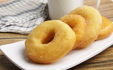 Coffee and donuts