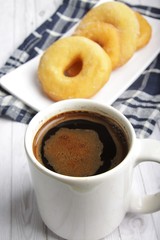 Coffee and donuts