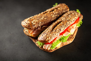 Classic BLT sandwiches