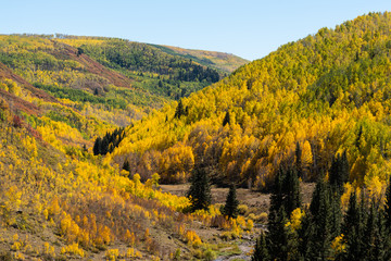 The San Juan Mountains - Beautiful and Colorful Colorado Rocky Mountain Autumn Scenery
