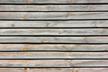 Fototapeta premium Wooden fence with horizontal boards.