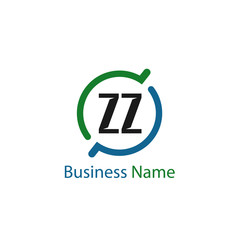 Initial Letter ZZ Logo Template Design