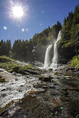 Cascade du Rouget à Sixt