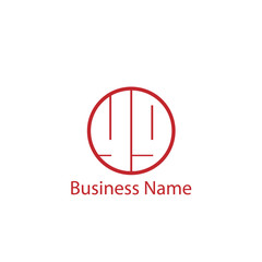 Initial Letter YG Logo Template Design