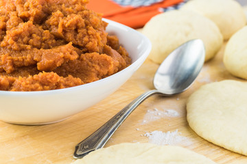 Pumpkin hand pie.