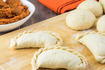 Pumpkin hand pie.