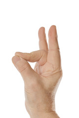 Hand - yoga sign