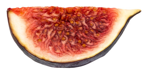 Fresh figs isolated on white background with clipping path