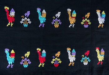 Abstract of silk fabric  pattern