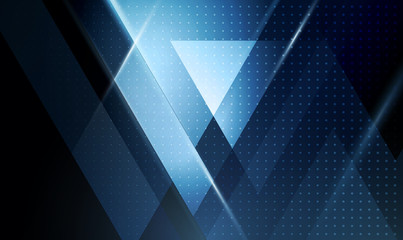 Vector abstract geometric background with triangle shapes