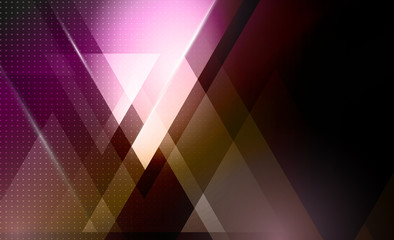 Vector abstract geometric background with triangle shape