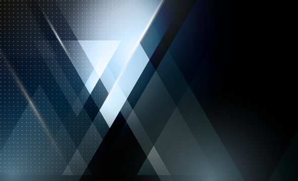 Vector abstract geometric background with triangle shape