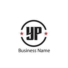 Initial Letter YP Logo Template Design