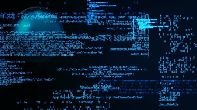 Digitally generated screen 4k