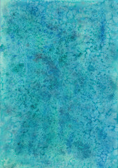 Turquoise watercolor background