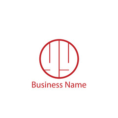 Obraz premium Initial Letter YY Logo Template Design