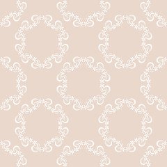 Floral seamless pattern, flower