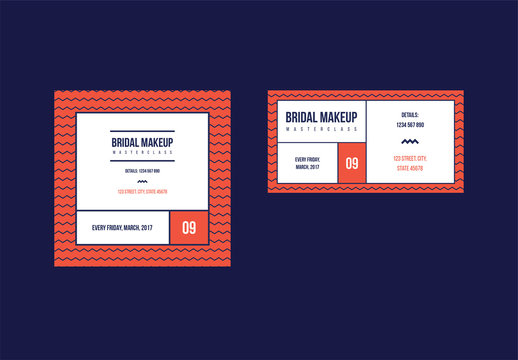 Social Media Feed Layouts with Geometric Patterns