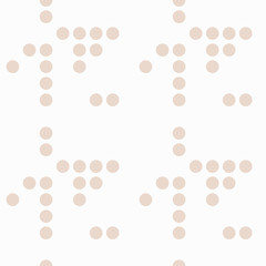 Geometric seamless pattern. Circles